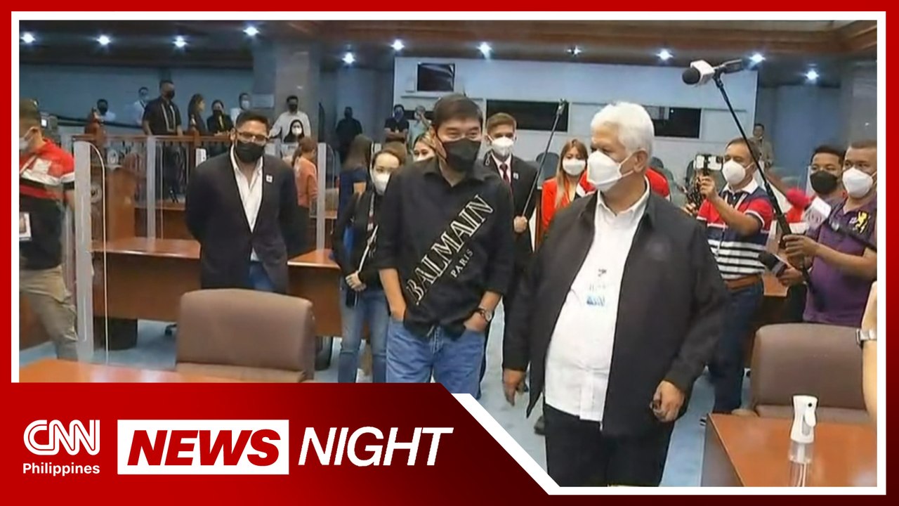 Tulfo receives legislative briefing from Senate | News Night