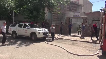 ŞANLIURFA - Camide çıkan yangın hasara neden oldu