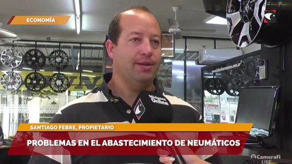 Problemas en el abastecimiento de neumáticos