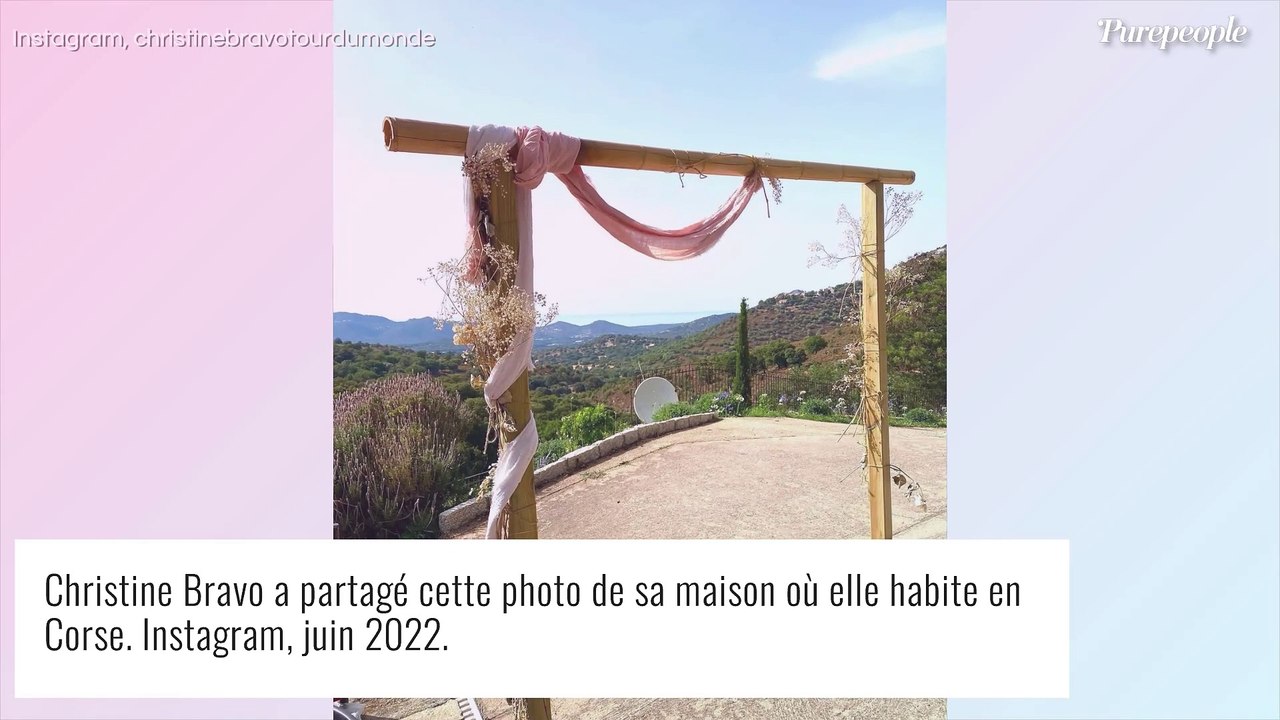 Christine Bravo mariée et installée en Corse : elle dévoile des photos de sa maison et se fait taquiner...