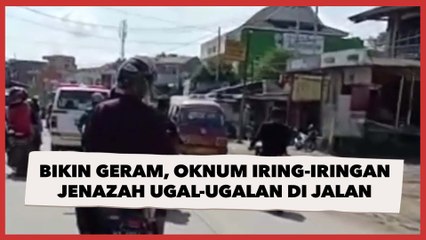 Bikin Geram Warganet, Oknum Iring-iringan Jenazah Ugal-ugalan di Jalan Sentosa Samarinda: Udik