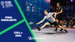 Coll v Asal - CIB PSA World Tour Finals 21-22 - Men's Final Highlights