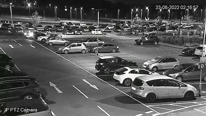 Serial drunk driver caught by hospital CCTV