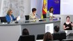 Rodríguez responde a todas las preguntas sobre Melilla pese a la presencia, a su lado, de la ministra de Igualdad, Irene Montero