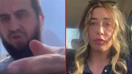 Trafikte önü kesilen kadın avukatın 'imdat' çığlığı kamerada