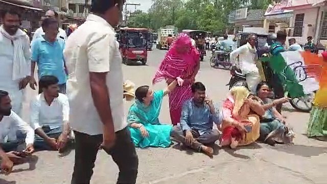 अग्निपथ योजना: विरोध में जिलेभर में कांग्रेस का प्रदर्शन