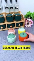 Peralatan Rumah Tangga unik Terbaru Alat Cetakan Telur Rebus Silikon dan Cetakan Jelly Silicone #alatrumahtangga #barangunik #viral