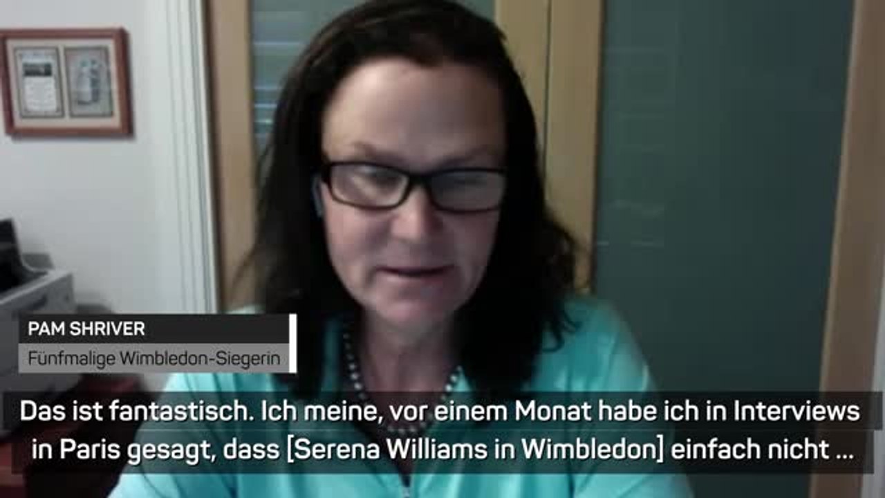 Shriver: Serena-Comeback ist 'fantastisch'