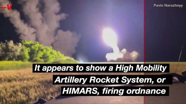 Video Appears to Show U.S.-Provided High Mobility Artillery Rocket Systems Being Used in Ukraine
