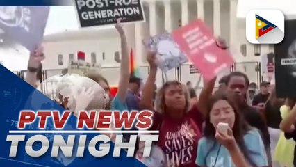 Download Video: U.S. Supreme Court's decision to overturn Roe V. Wade met with protests;