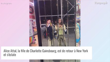 Alice Attal : la fille de Charlotte Gainsbourg pose topless sous un blazer, et s'éclate à New York