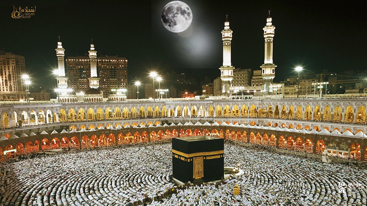 ساعة من تلبية نداء الحجاج - لبيك اللهم لبيك لا شريك لك - بصوت عذب وجميل