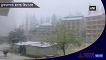 Parts of Himachal Pradesh receive heavy snowfall