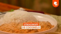 Estrogonofe de cogumelo