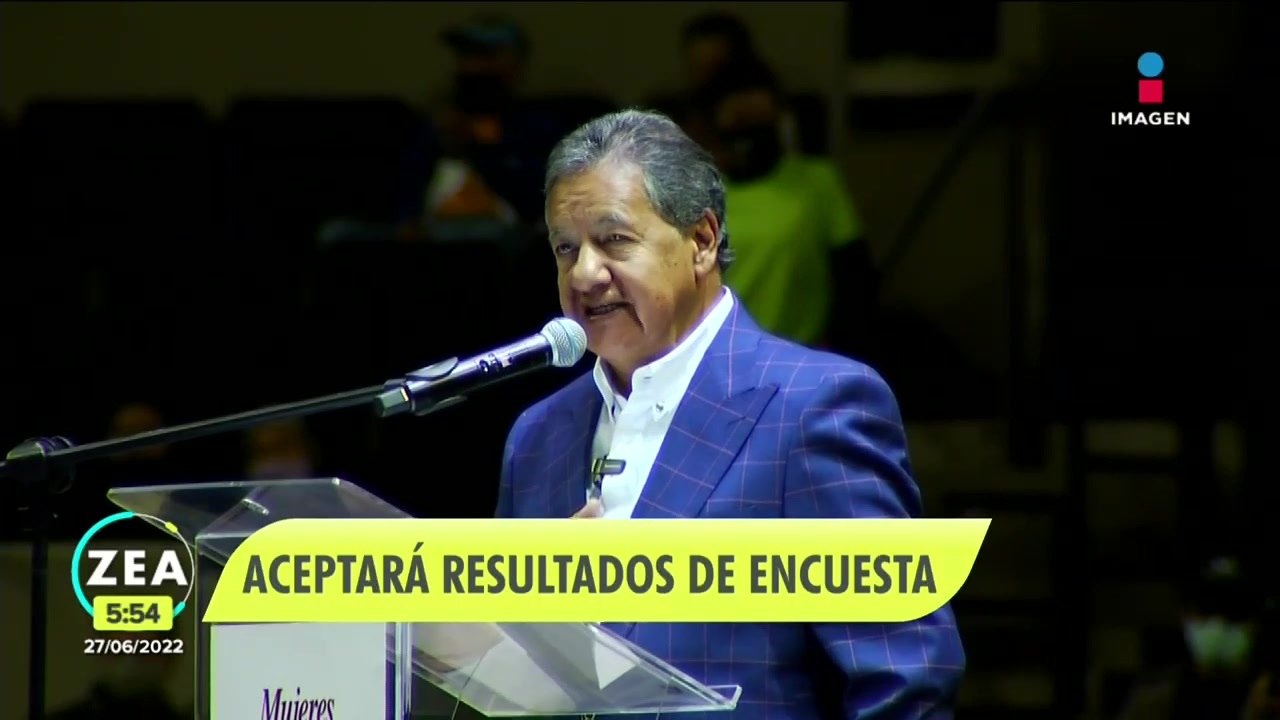 Higinio Martínez aceptará los resultados de la encuesta propuesta por Morena