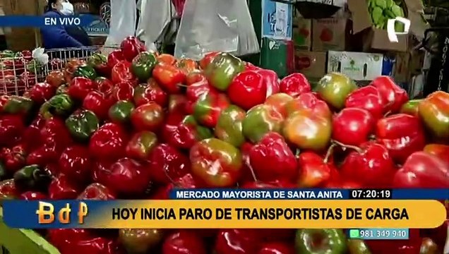 Paro de transportistas: Camiones llegaron con normalidad al Mercado Mayorista de Lima