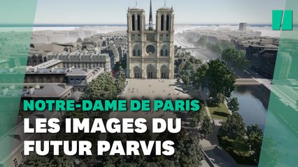 On sait à quoi ressemblera le nouveau parvis de Notre-Dame