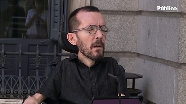 Echenique: Estamos horrorizados, no ya como demócratas, sino como personas, de las imágenes que hemos podido ver en la valla de Melilla