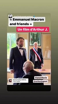 Gérard Jugnot du mariage de son fils Arthur. Instagram, juin 2022.