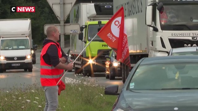 Routiers : une mobilisation nationale sur fond de réclamations salariales
