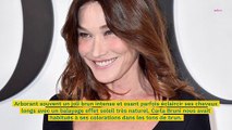 Carla Bruni-Sarkozy est devenue rousse, sa nouvelle couleur de cheveux en images