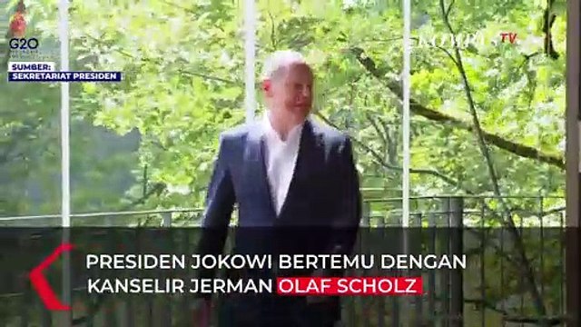 Di Sela-Sela KTT G7, Presiden Jokowi Bertemu Kanselir Jerman, Ini yang Dibahas!