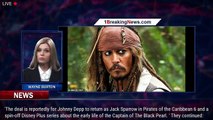 Johnny Depp is set 'to return' to Pirates of the Caribbean and is in talks with Disney about ' - 1br