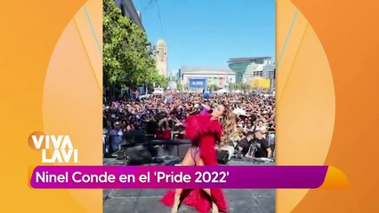 Ninel Conde sale al escenario del 'Pride 2022' pese a amenaza de tiroteo