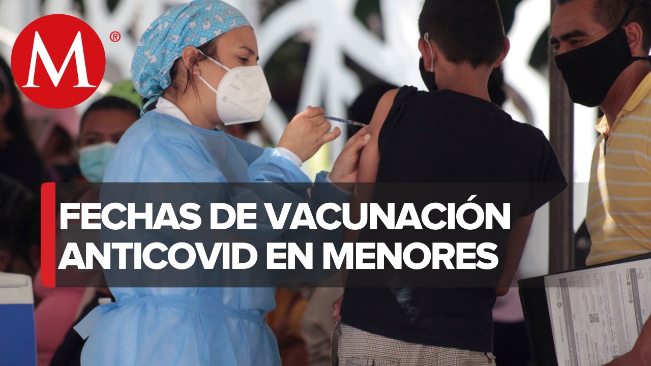 Inicia vacunación para menores de 5 a 11 años de edad en CDMX