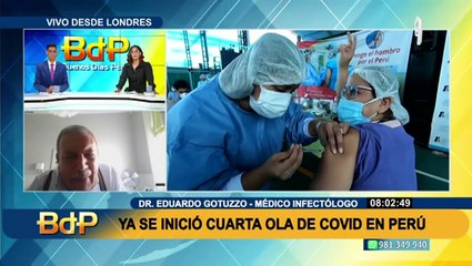 Cuarta ola: “Es vital que todos vayan por la tercera dosis”