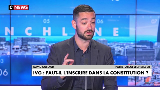 David Guiraud (LFI) : «Le droit à l’avortement est un droit fondamental»
