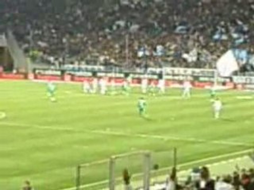 OM ASSE Coup franc de Féfé + ambiance du Vel'