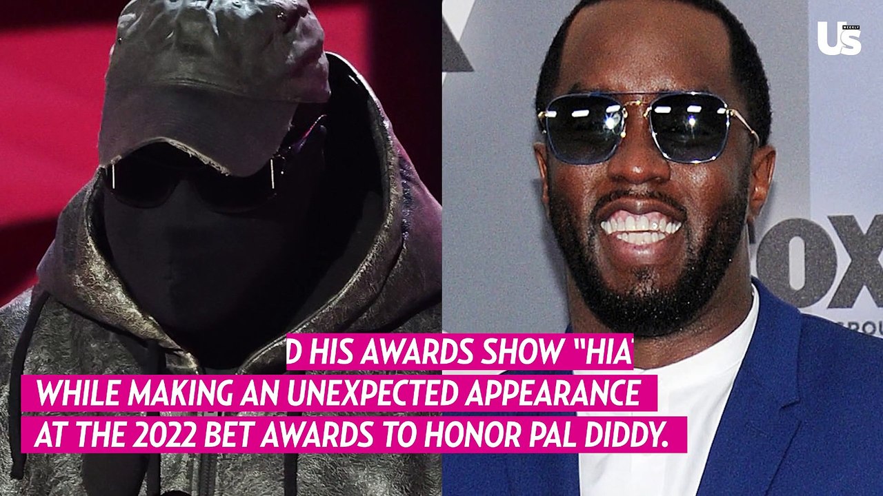 Kanye West References ‘Wife’ Kim Kardashian During Surprise Appearance at BET Awards 2022