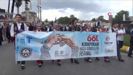 661'nci Tarihi Kırkpınar Yağlı Güreşleri Haftası başladı