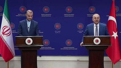 İranlı Bakan Abdollahian ile Görüşen Çavuşoğlu: "Liderlerimiz Ticaret Hacmimizi 30 Milyar Dolara Çıkarma Hedefi Koydu, Bunun Çok Gerisindeyiz"