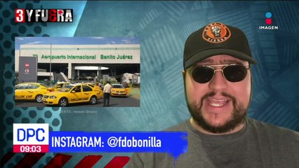 AICM amenaza a aplicaciones de transporte con multas  | 3 y Fuera