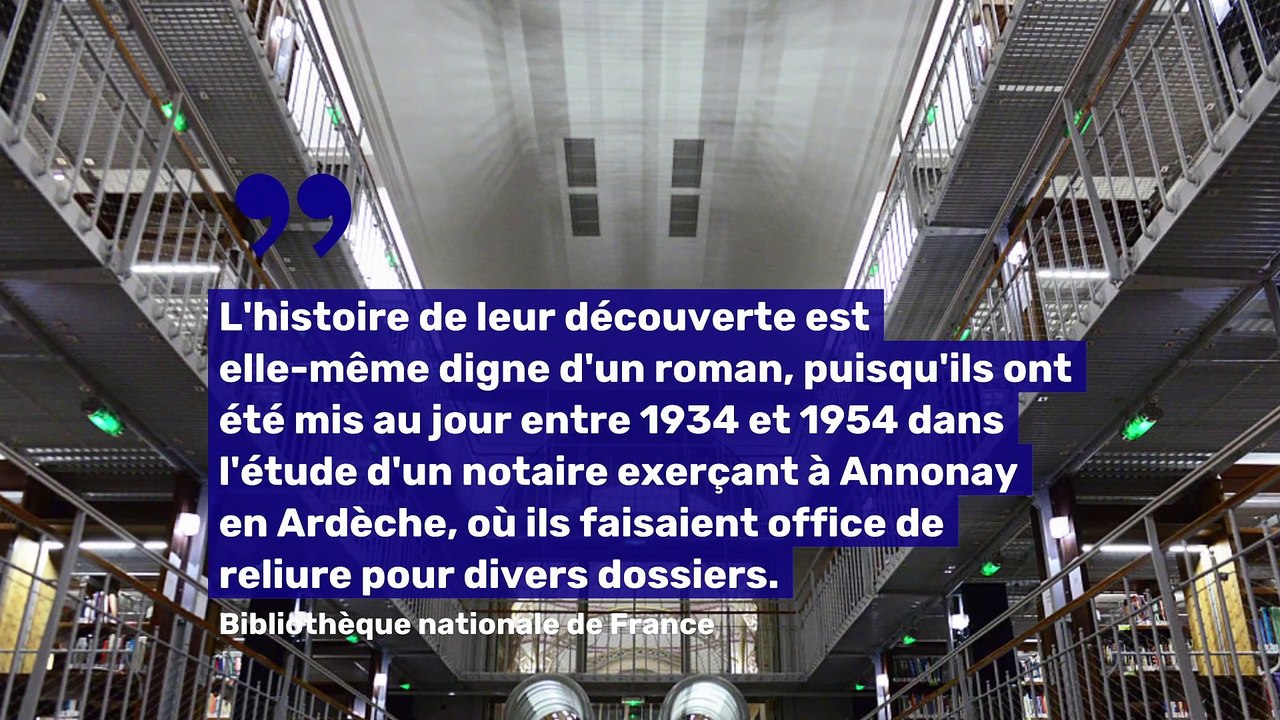 La Bibliothèque nationale de France rachète des manuscrits du Moyen Âge