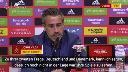 Spanien-Trainer: Haben "Erfahrung" gegen DFB-Frauen