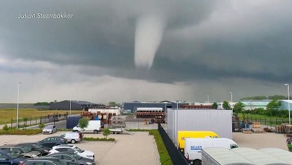 Tornado deixa pelo menos um morto e sete feridos na Holanda