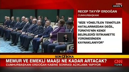 Cumhurbaşkanı Erdoğan'dan Kabine Toplantısı sonrası önemli açıklamalar