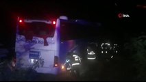 Son dakika haberleri... Kastamonu'da yolcu otobüsü devrildi: Ölü ve yaralılar var