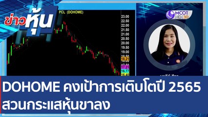 (คลิปเต็ม) DOHOME คงเป้าการเติบโตปี 2565 สวนกระแสหุ้นขาลง| ข่าวหุ้น (21 มิ.ย. 65)