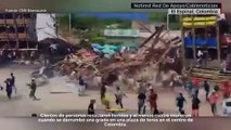 Una corrida de toros en Colombia se convierte en un escenario de desastre tras el derrumbe de una tribuna en un estadio