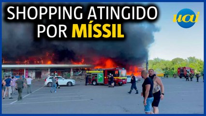 Ataque contra shopping na Ucrânia deixa 10 mortos