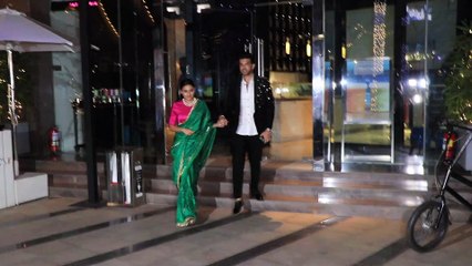 KARAN KUNDRA & TEJASWI PRAKASH SNAPPED AT YAUTCHA BKC