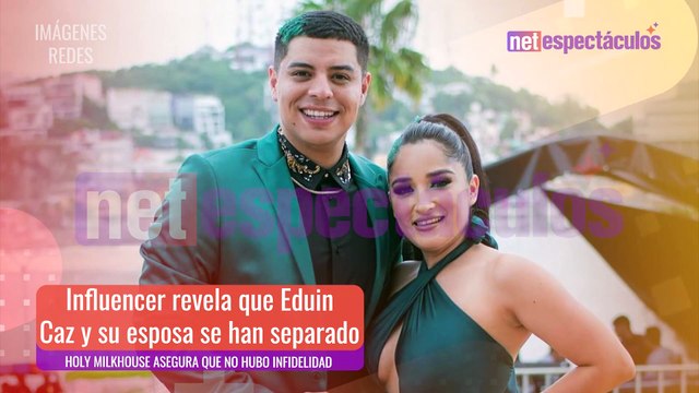 Revelan que Eduin Caz y Anahy estarían separados