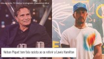 Nelson Piquet tem fala racista ao se referir a Lewis Hamilton e revolta web. Entenda!