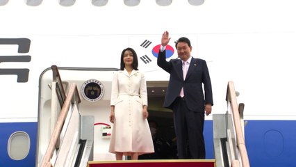 尹 대통령, '나토 정상회의' 참석 위해 스페인 도착 / YTN