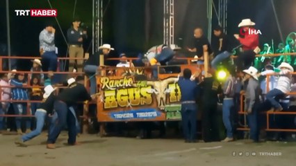 Meksika’daki rodeoda boğanın saldırdığı binici hayatını kaybetti