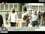Mirandinos afirman que en Venezuela se respeta el derecho a la libertad de expresión